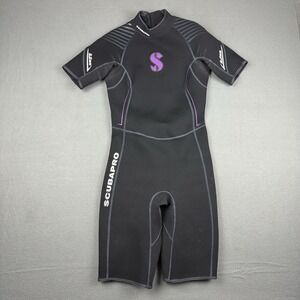 ScubaPro 2.5mm Wetsuit‎ Sz S Black/Purple Excellent Condition READ